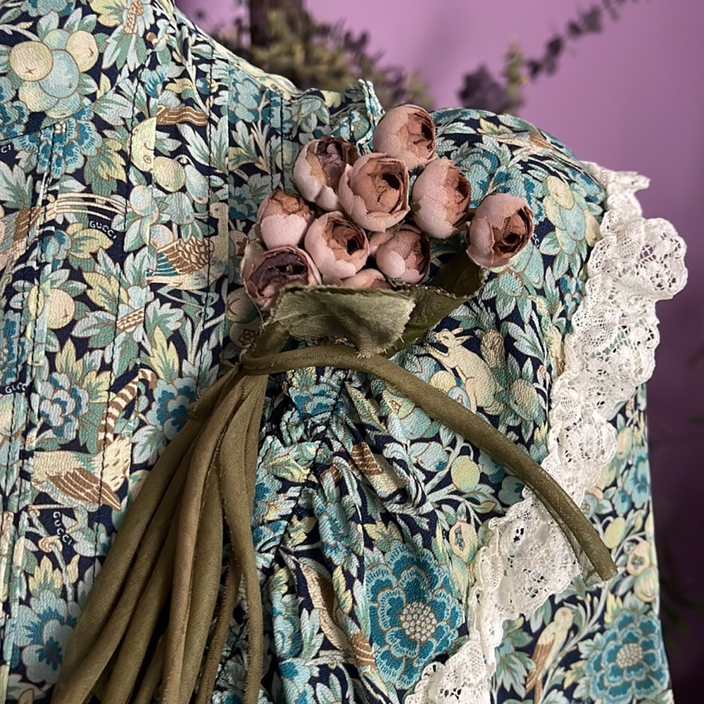 Gucci Maxi Liberty Floral Dress - Picture 3 of 10